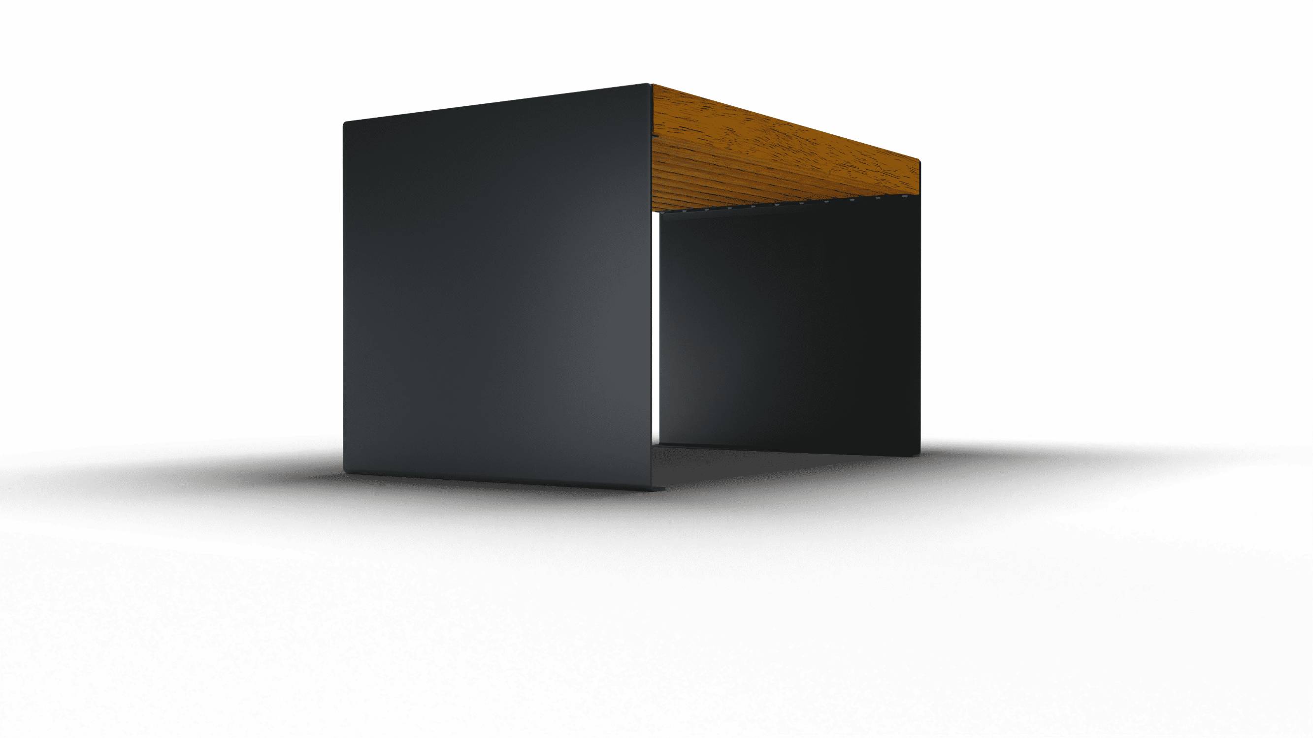 Kinley Tressa Iroko Table