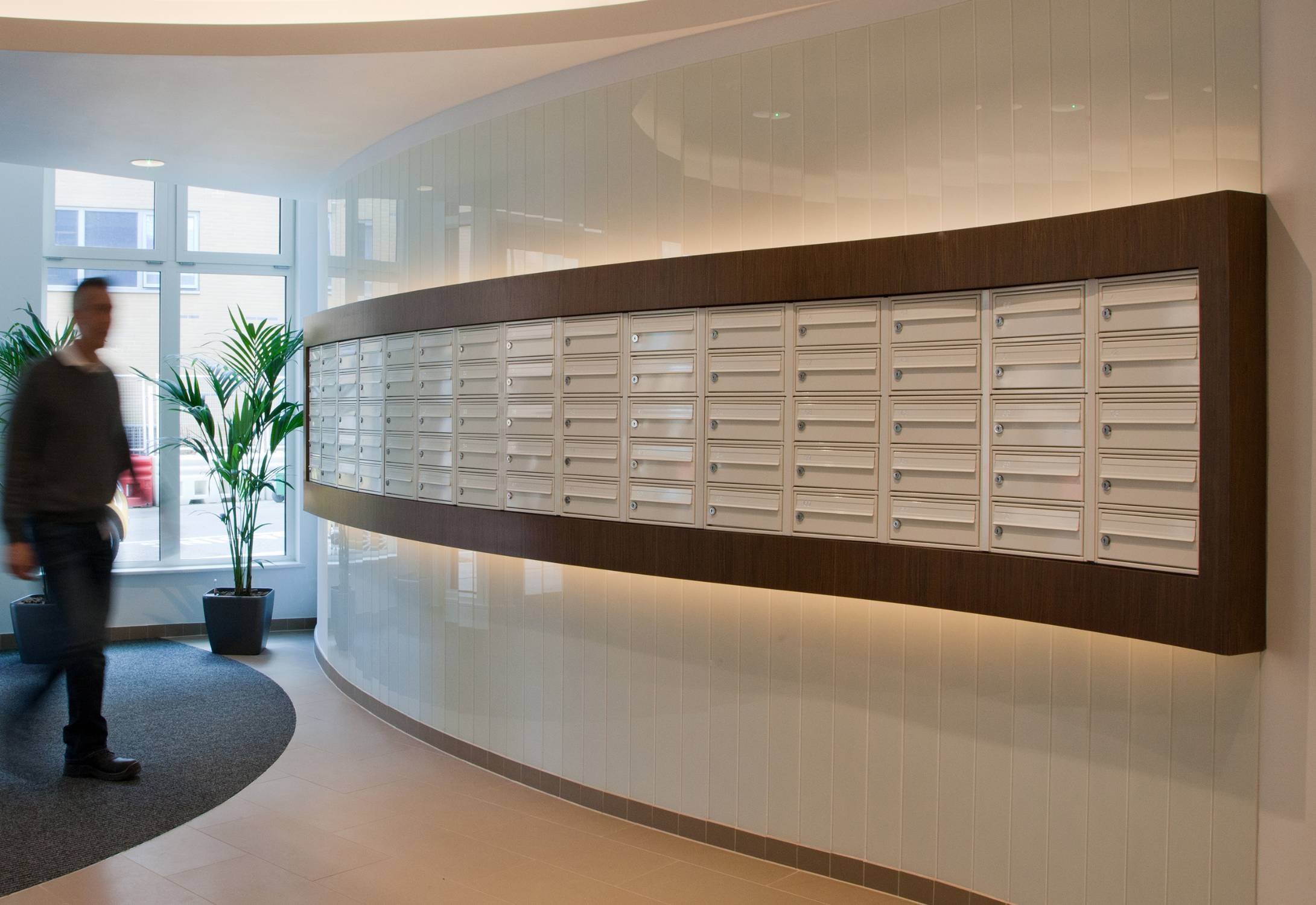 H1 Mailbox - Horizontal Steel Mailbox  - H1 Steel Horiztonal Mailbox