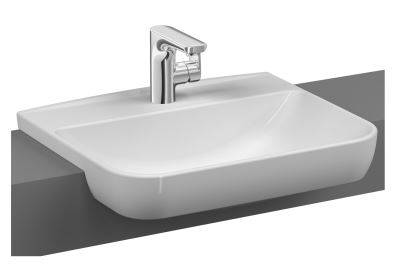 Sento semi-recessed washbasin