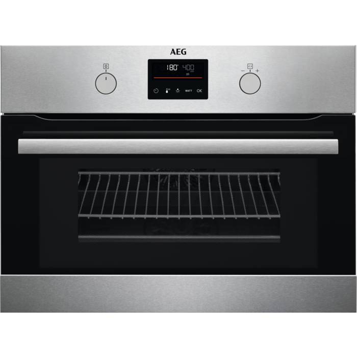 AEG STAINLESS STEEL COMBIQUICK MICROWAVE AND OVEN KMK365060M