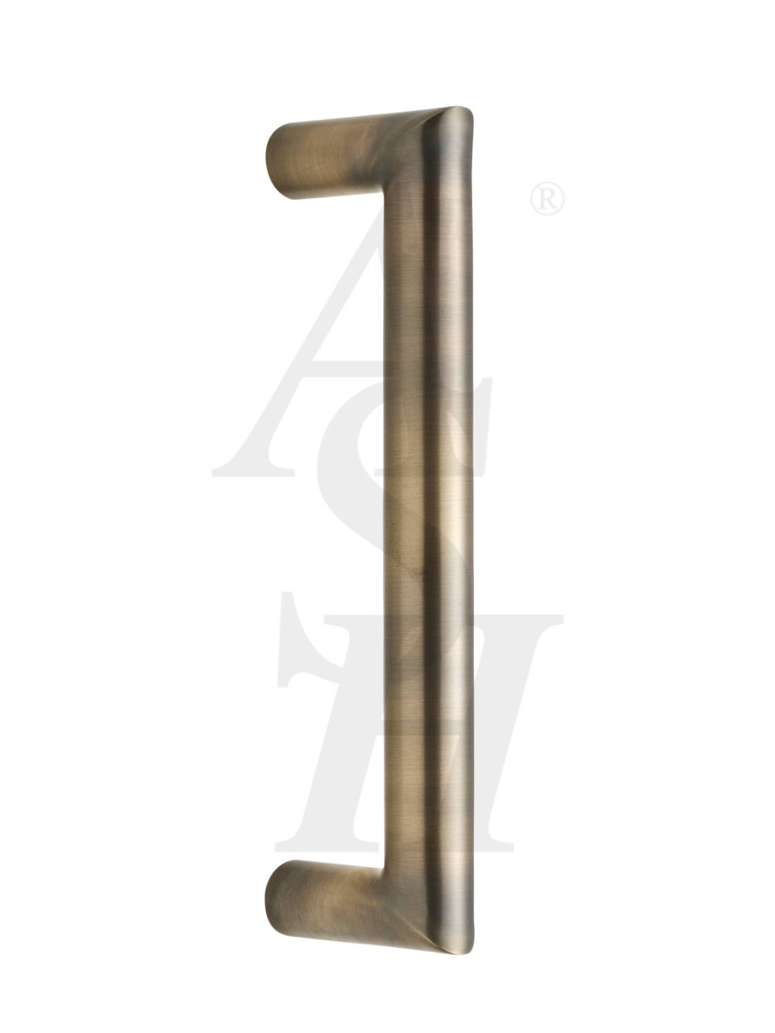 Pull Handle Straight D with Mitres ASH106  - Pull Handle