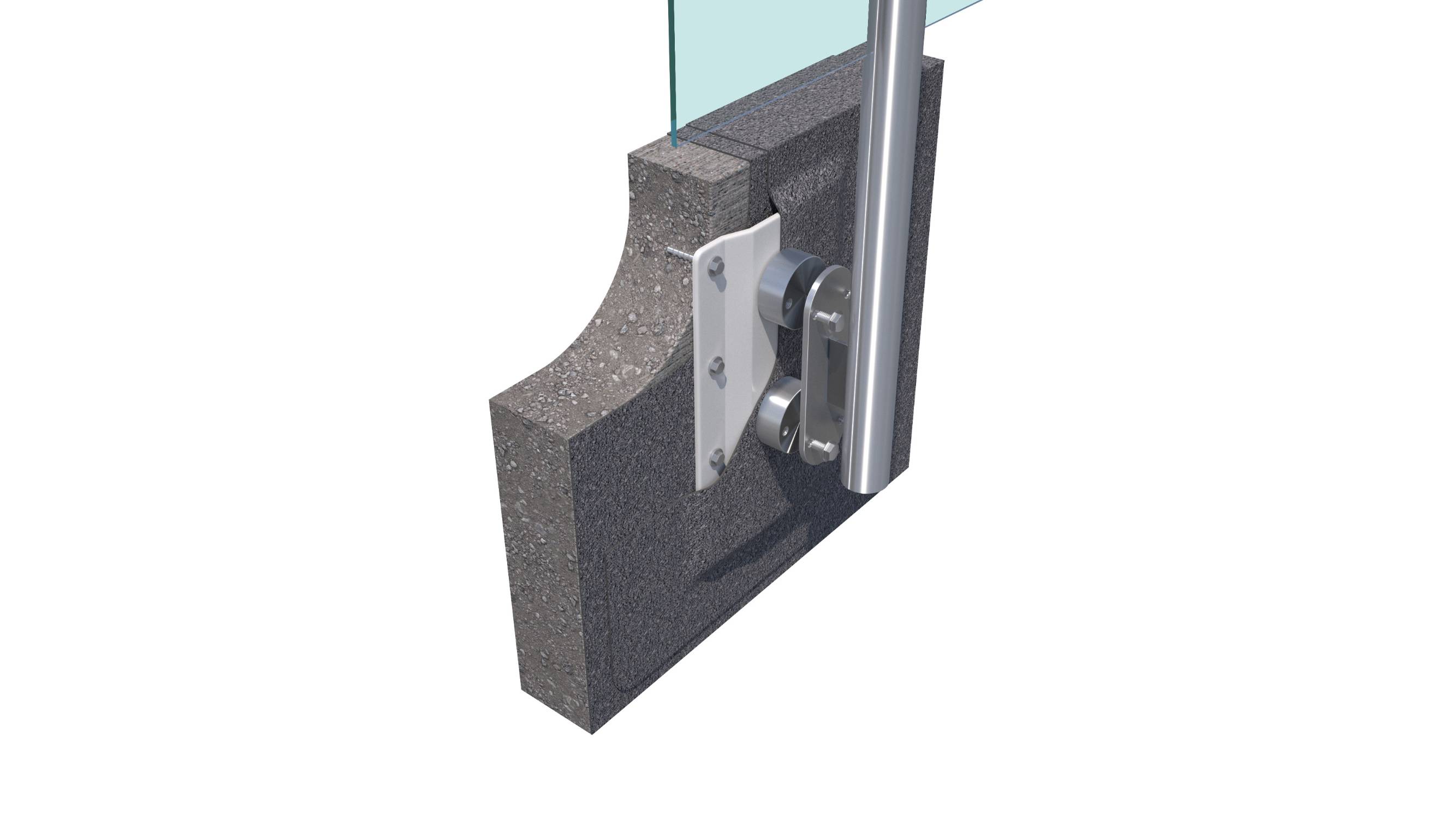 ROOFTRAK®  IFP-BC | Balustrade Fixing Point - Roof Balustrade Fixing Point System