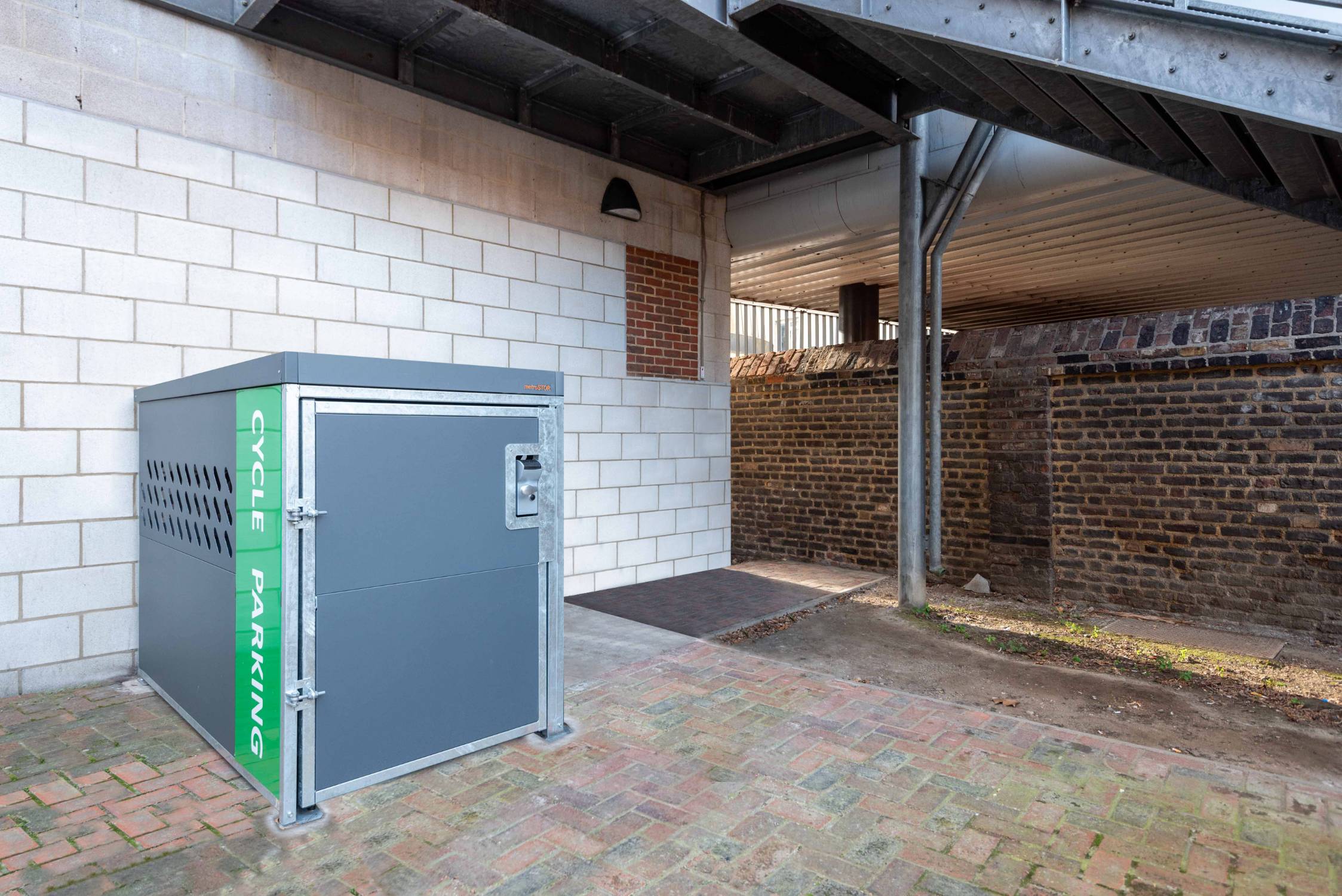 metroSTOR BIKE-S Street Cycle Storage Module