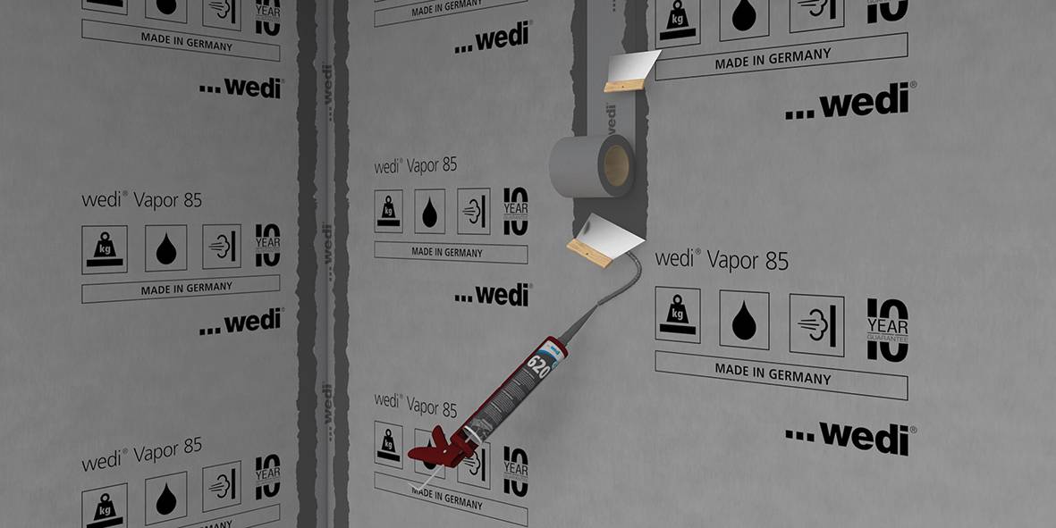 wedi 620 Vapor Sealant - single component sealant