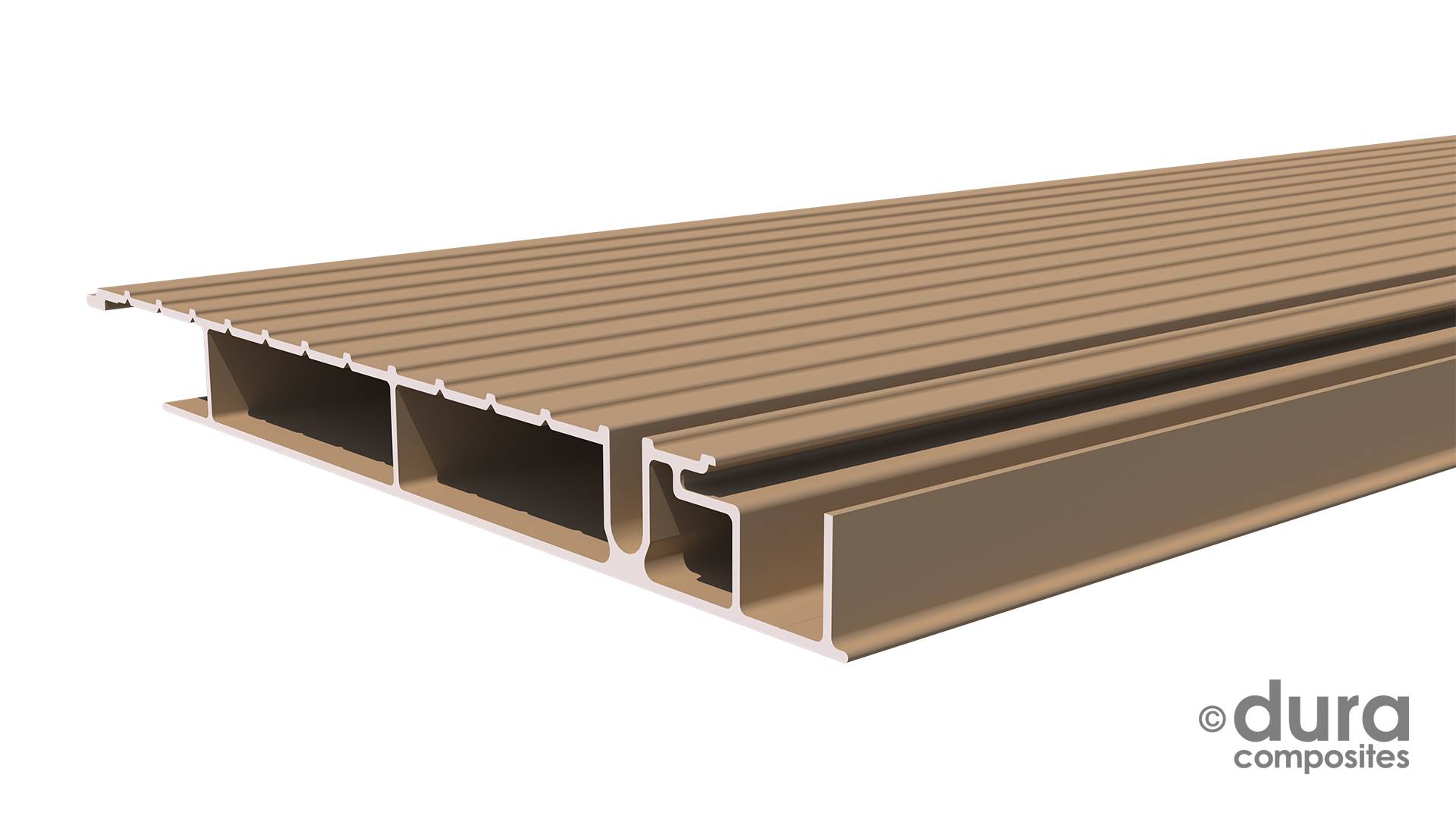 Dura Deck® Aluminium Positive-Drain 18mm - Heavy duty fire rated aluminium decking