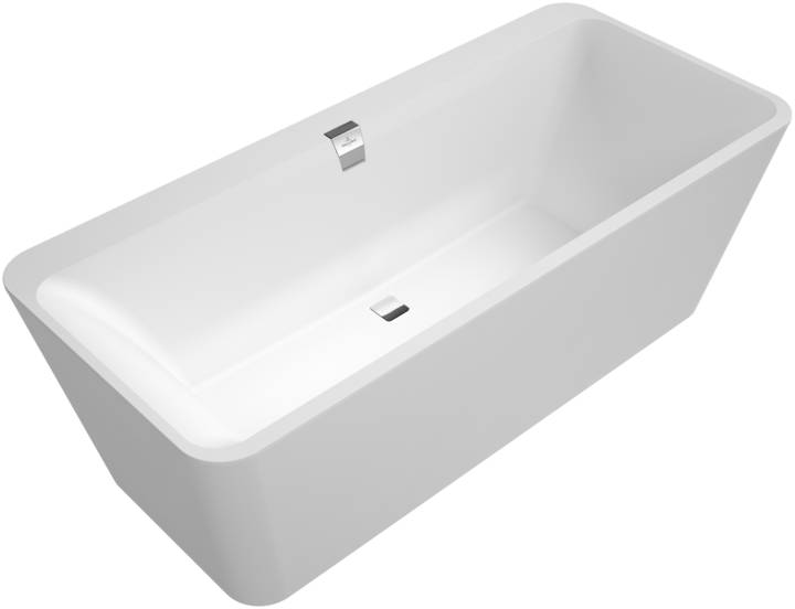 Squaro Edge 12 Free-standing Bath UBQ180SQE9W2V