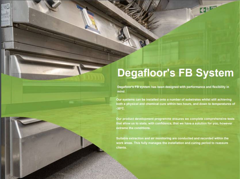 Degafloor Full Broadcast - resin floor - Resin Flooring