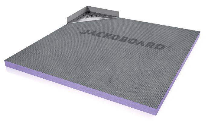 JACKOBOARD® Aqua Delta Shower Tray