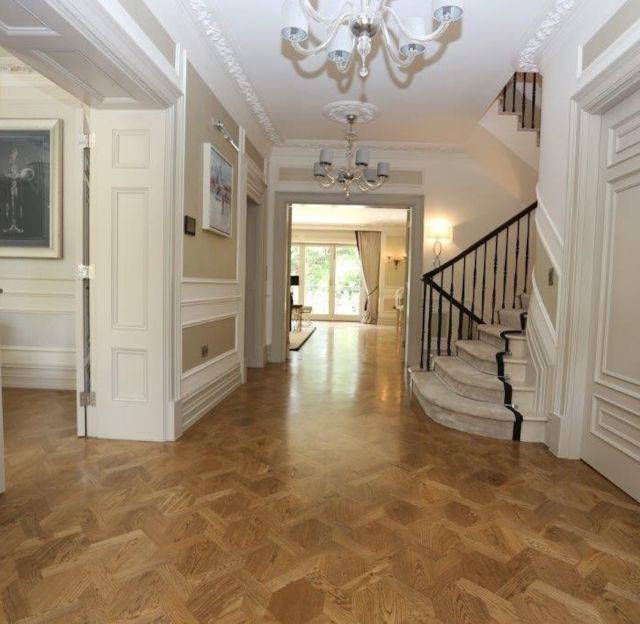 Mansion Weave Oak Parquet Panels