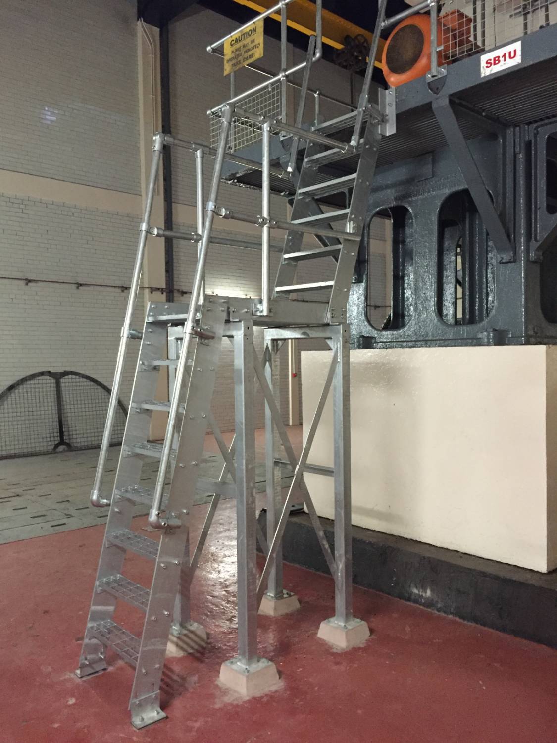 Companionway Ladder System - Steel Ships Ladder