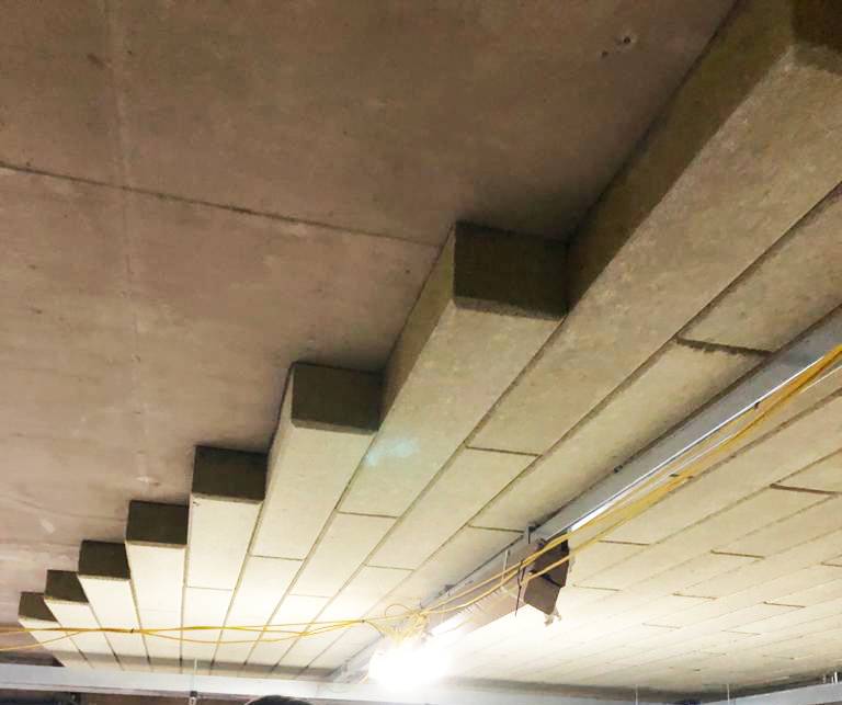  Ceiling Insulation System - Carpark and Concrete 