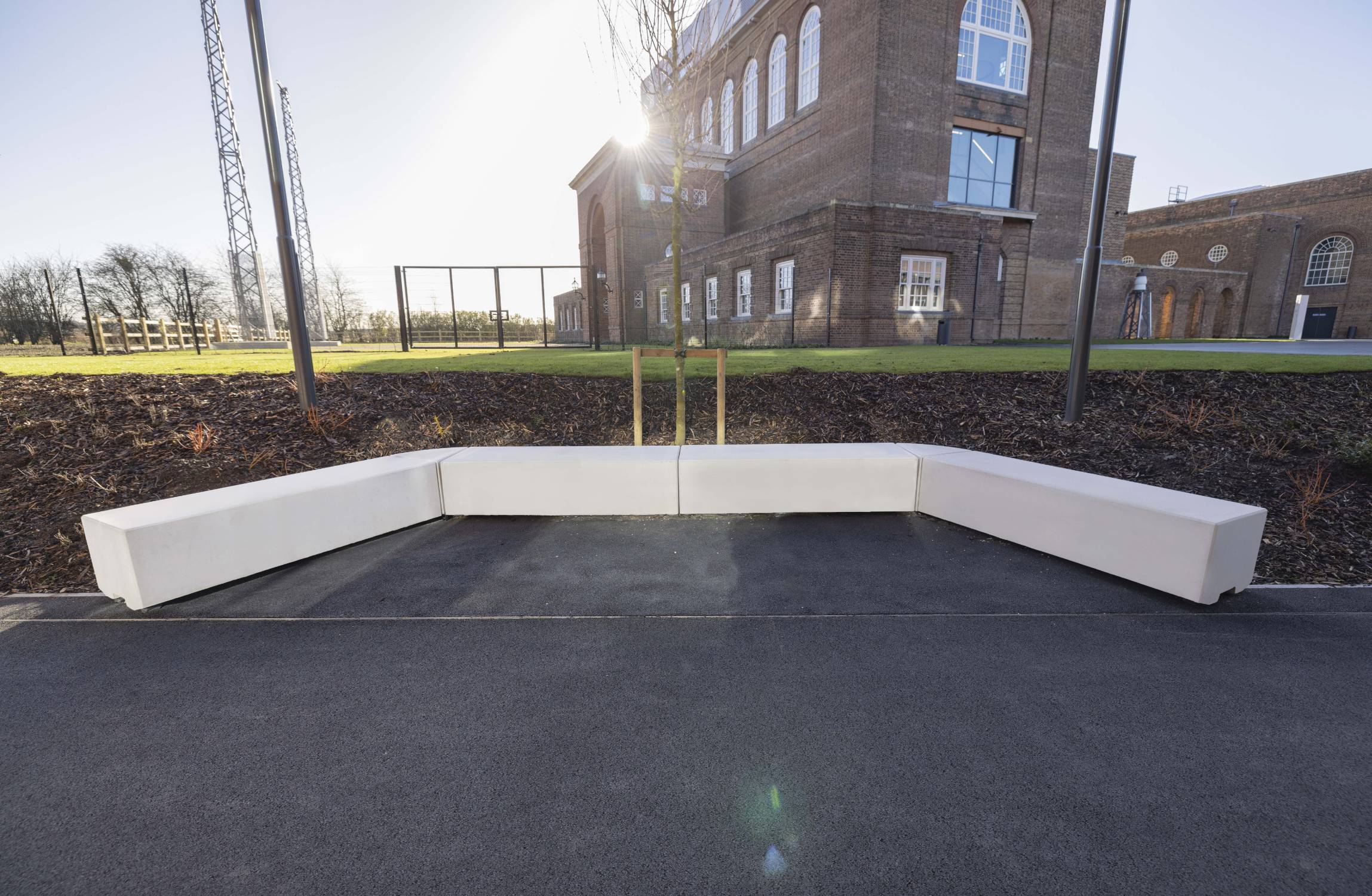 Pewsham Precast Concrete Modular Bench