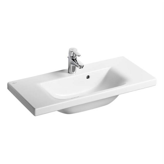 Concept Space 80cm Double Platform Washbasin