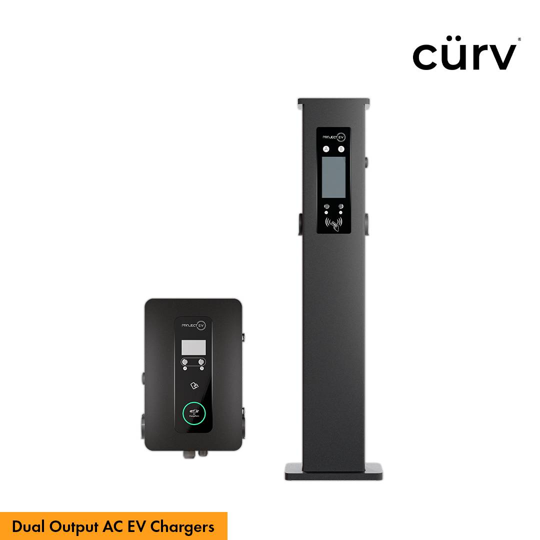 Dual Output AC EV Chargers - (7.3kW - 22kW AC) - AC Electric Vehicle Charger