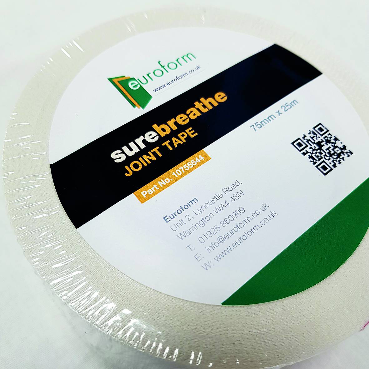 Surebreathe™ Breather Membrane System (WHITE) - Vapour-permeable Membrane
