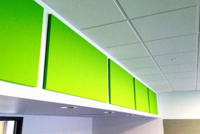 Fabric Wrapped Acoustic Wall Panels