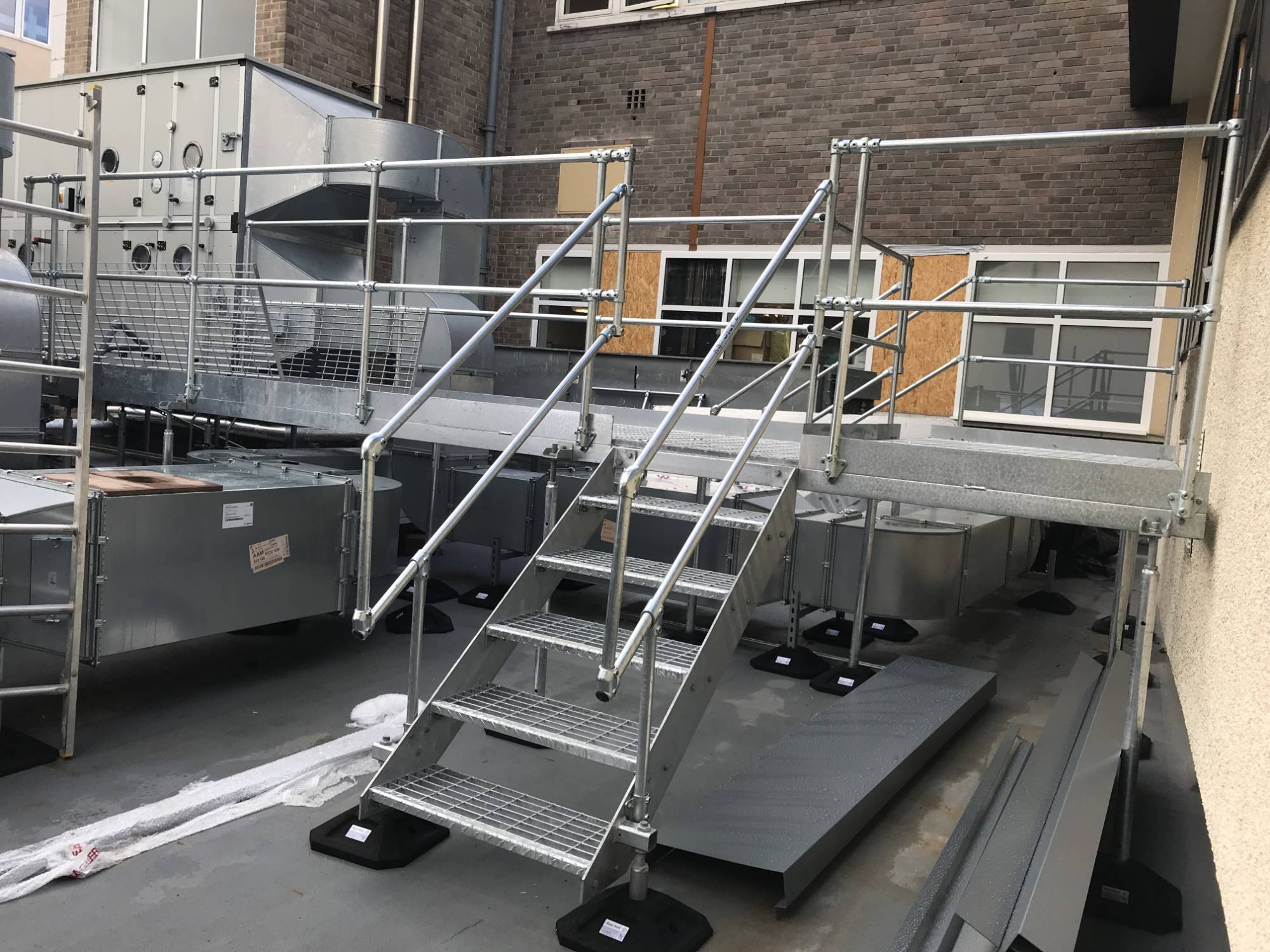 Flexi Access - Custom Platforms and Walkways - Custom Access Solutions in HDG Steel