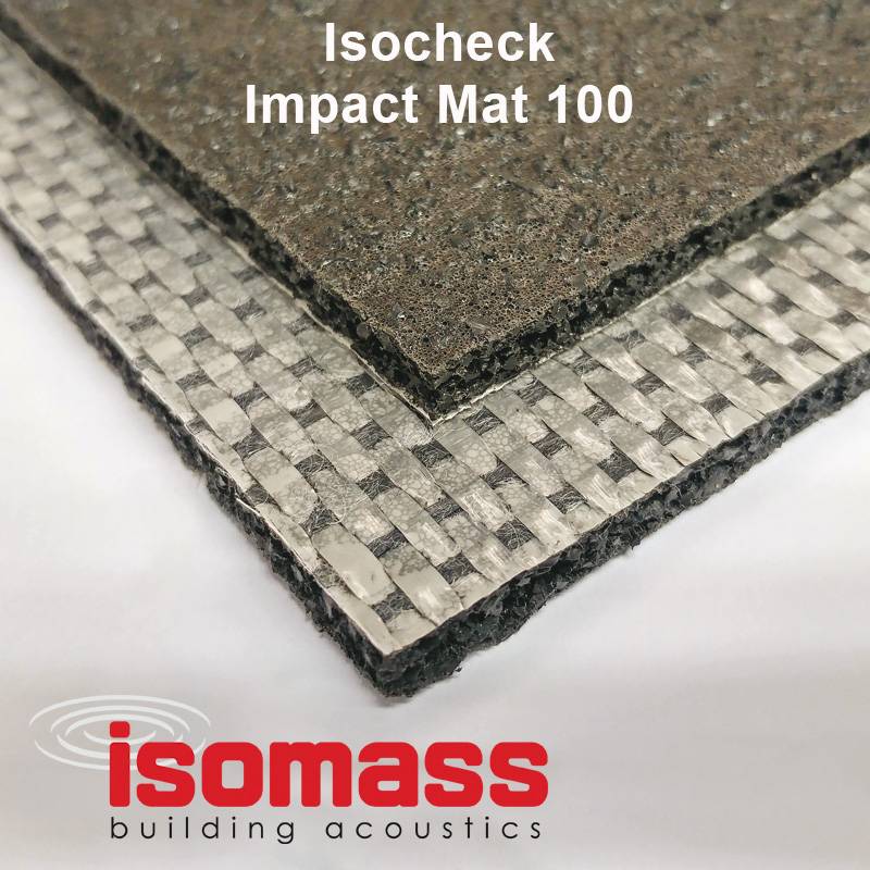 Acoustic Mat - Isocheck Impact Mat  - Acoustic layer to go over any floor type