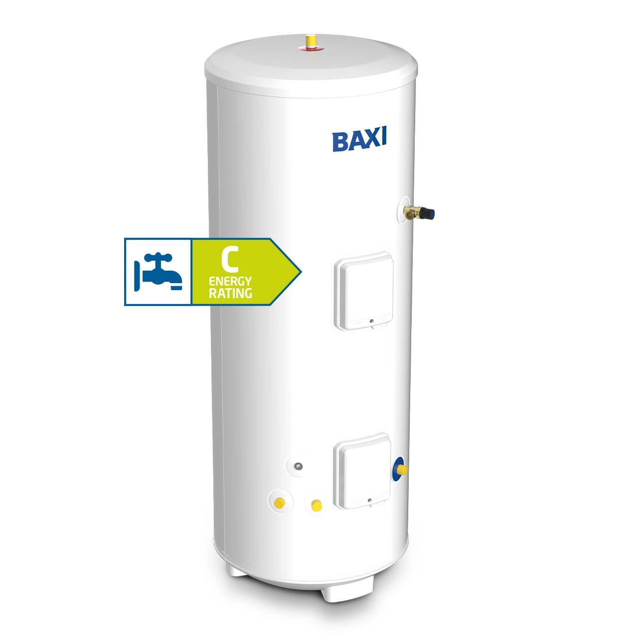 Baxi Direct/ Indirect Cylinder - Unvented Hot Water Cylinder