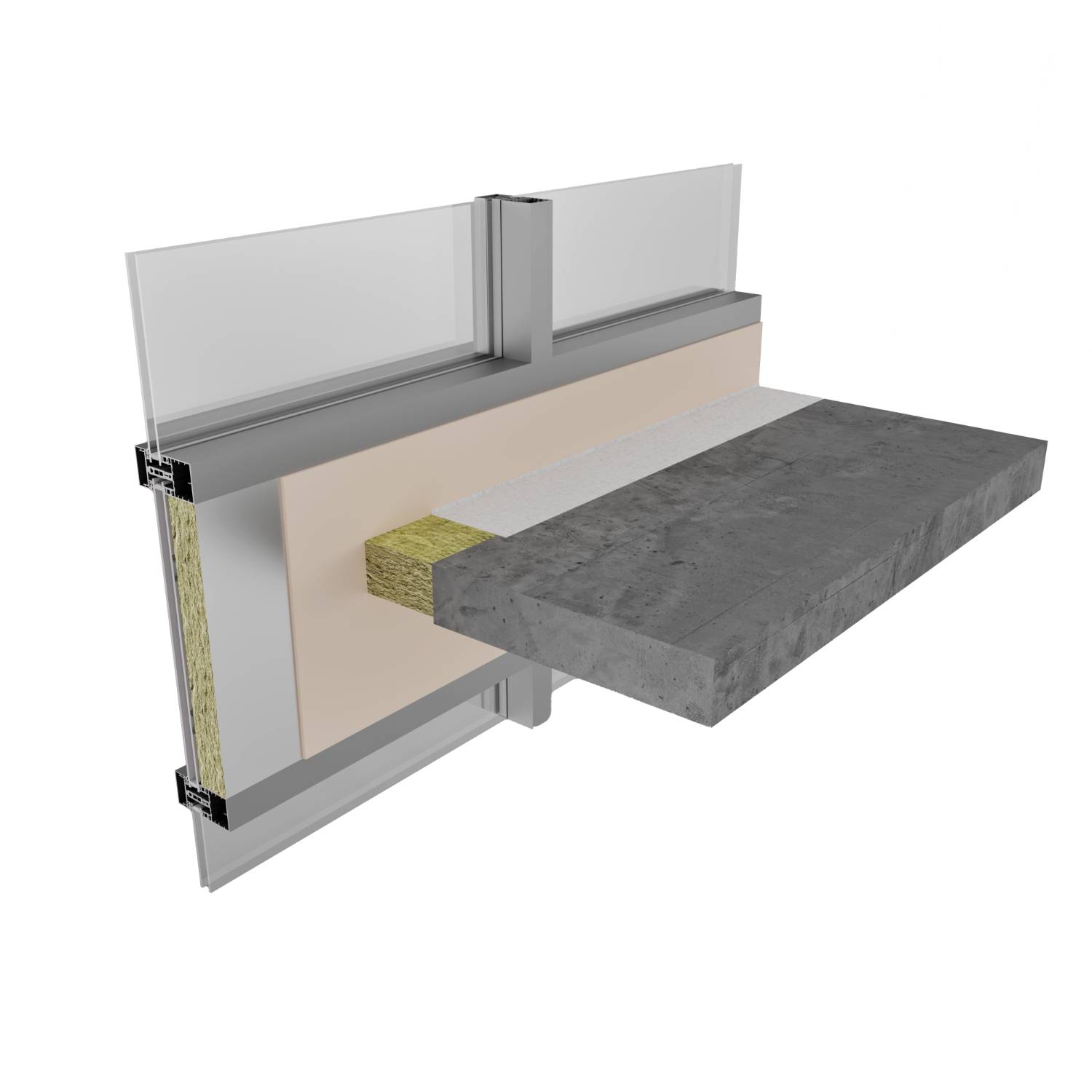 PFC Corofil Fastight Curtain Wall Barrier CFCW - Curtain Wall Fire Barrier