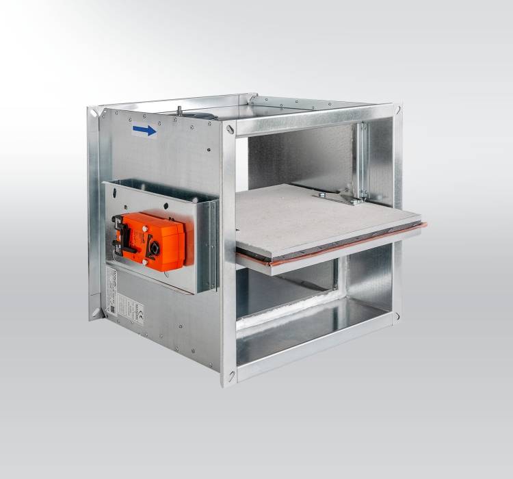 SEDS - ES AA Single Compartment Smoke Control Damper (≤1600x1000mm) - Smoke Damper