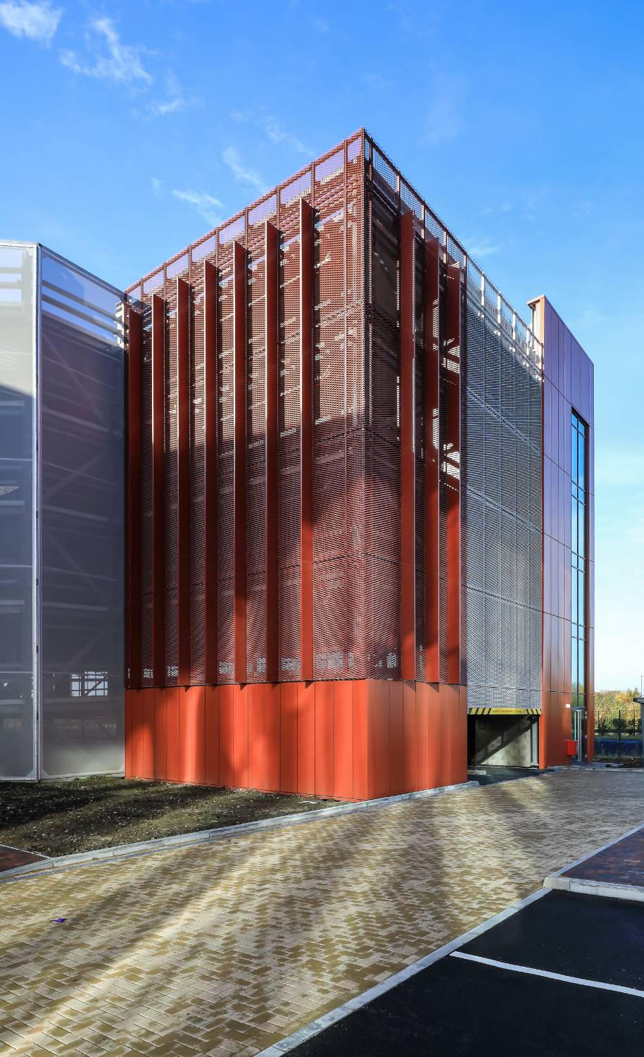 MSCP Façade Mesh Systems - ContraClad Architectural Expanded Mesh Facades