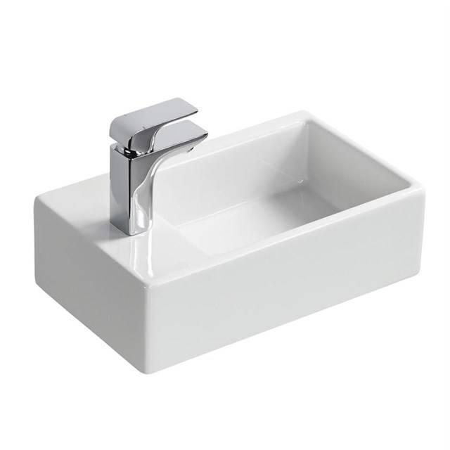 Strada 45cm Handrinse Washbasin LH Taphole