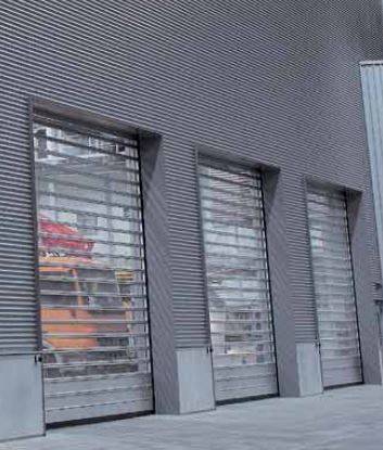 Efaflex High speed spiral security door SST - Eco - SST High Speed Spiral Security Door.