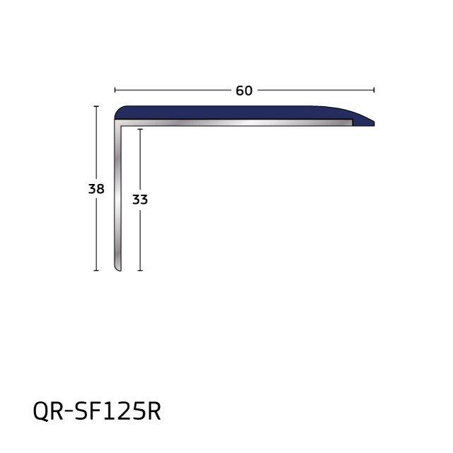 Q Range – Aluminium Stair Nosing/ Stair Edging for Concrete and No Floorcovering