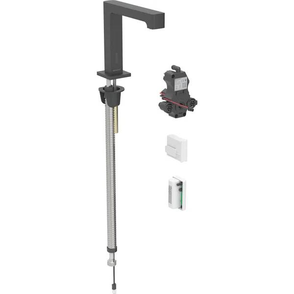 Geberit Brenta washbasin tap, deck-mounted, generator operation, for concealed function box