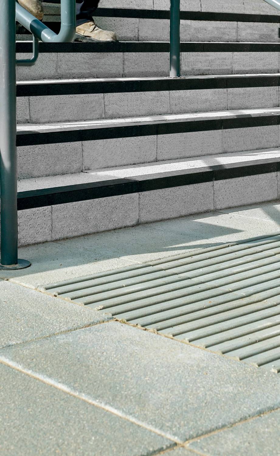 Mayfair Step Flags with Contrasting Nosing | Concrete Paving Slab