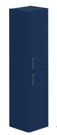 Layla Tall Wall Hung Storage Unit (Tall Boy) - Bathroom Cabinet