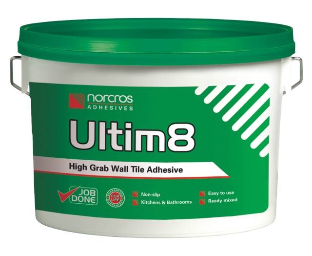 Ultim8 Adhesive - Acrylic ready mix wall tile adhesive