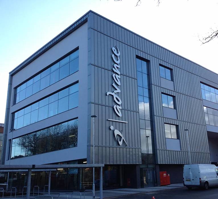 NedZink Zinc Standing Seam Facade Cladding