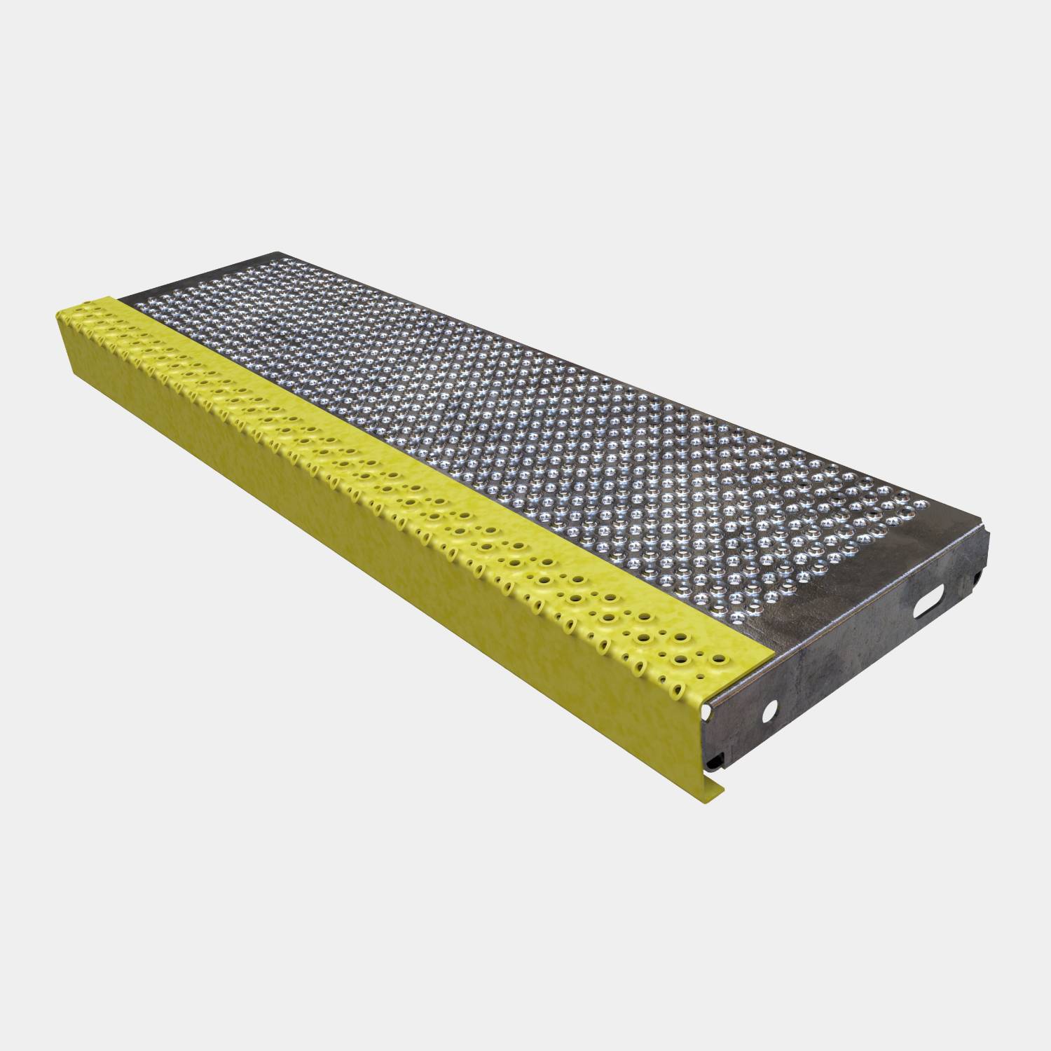 Stair Tread O5 Achil Hi-Vis - Perforated Metal Plank