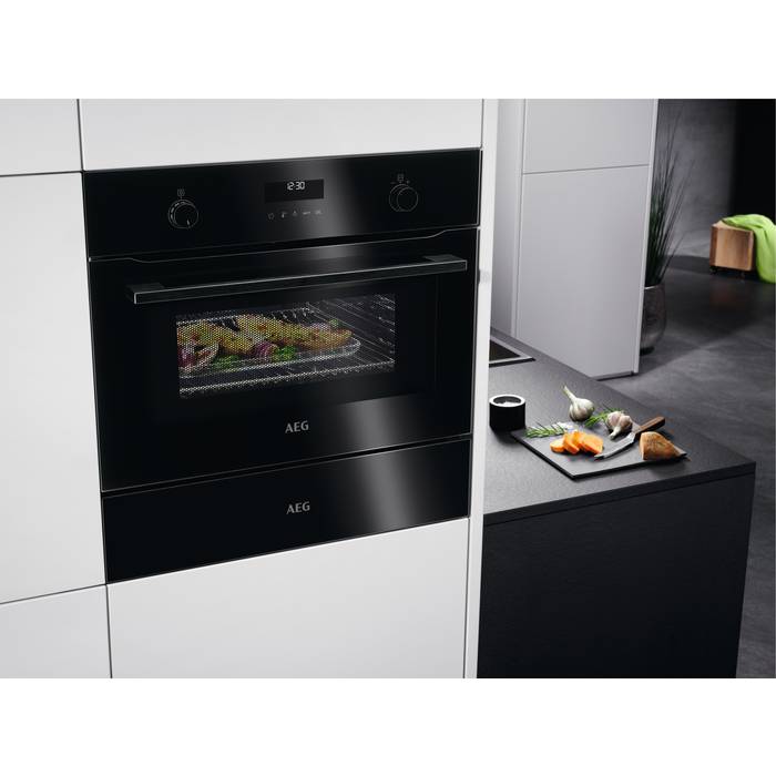 AEG BUILT-IN WARMING DRAWER BLACK - KDE911424B - Warming Drawer