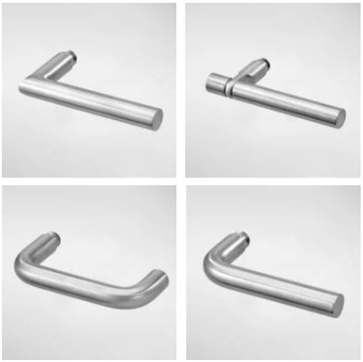 Allgood Lever Handles to suit Glass Doors | Allgood Ltd | NBS Source