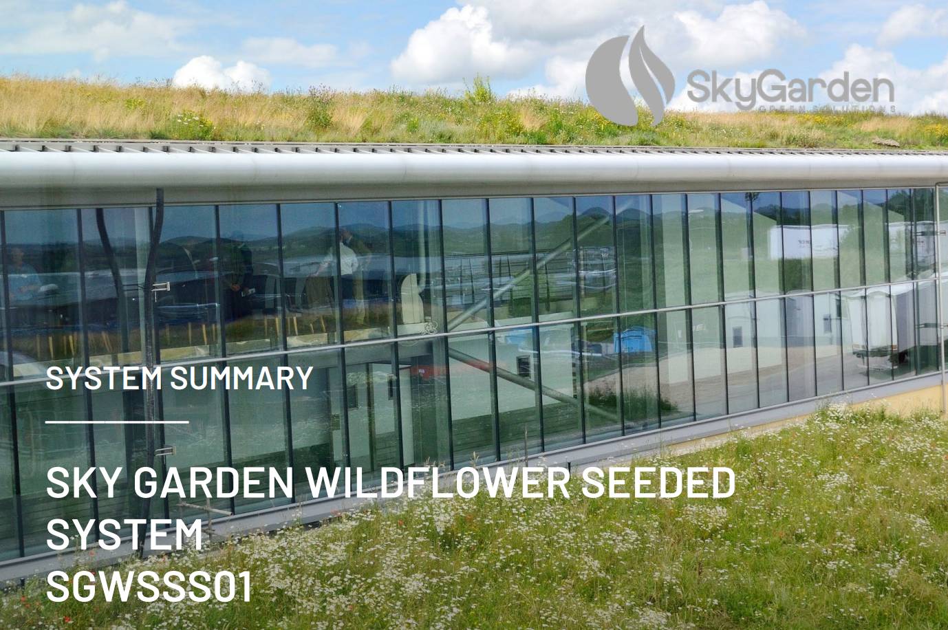 Sky Garden Wildflower Seeded System - Wildflower Seed System