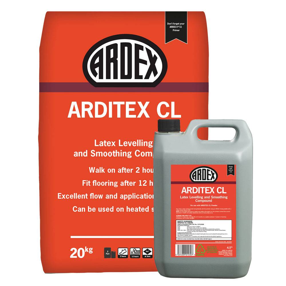 ARDITEX CL Latex Levelling And Smoothing Compound