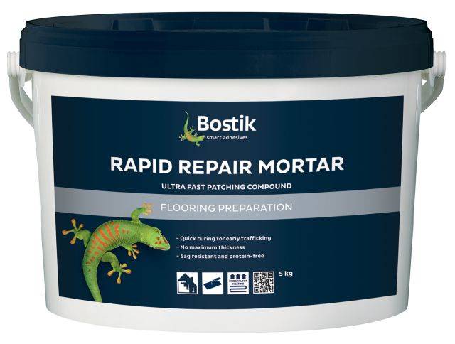 Bostik Rapid Repair Mortar - Crack filler 