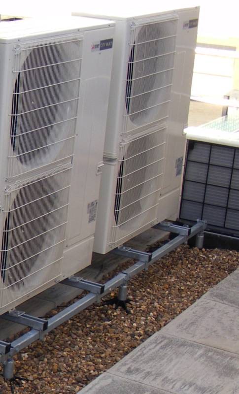 Flexi Light Flexi Frames (Split Condensers) - Lightweight Rooftop Support Frame System