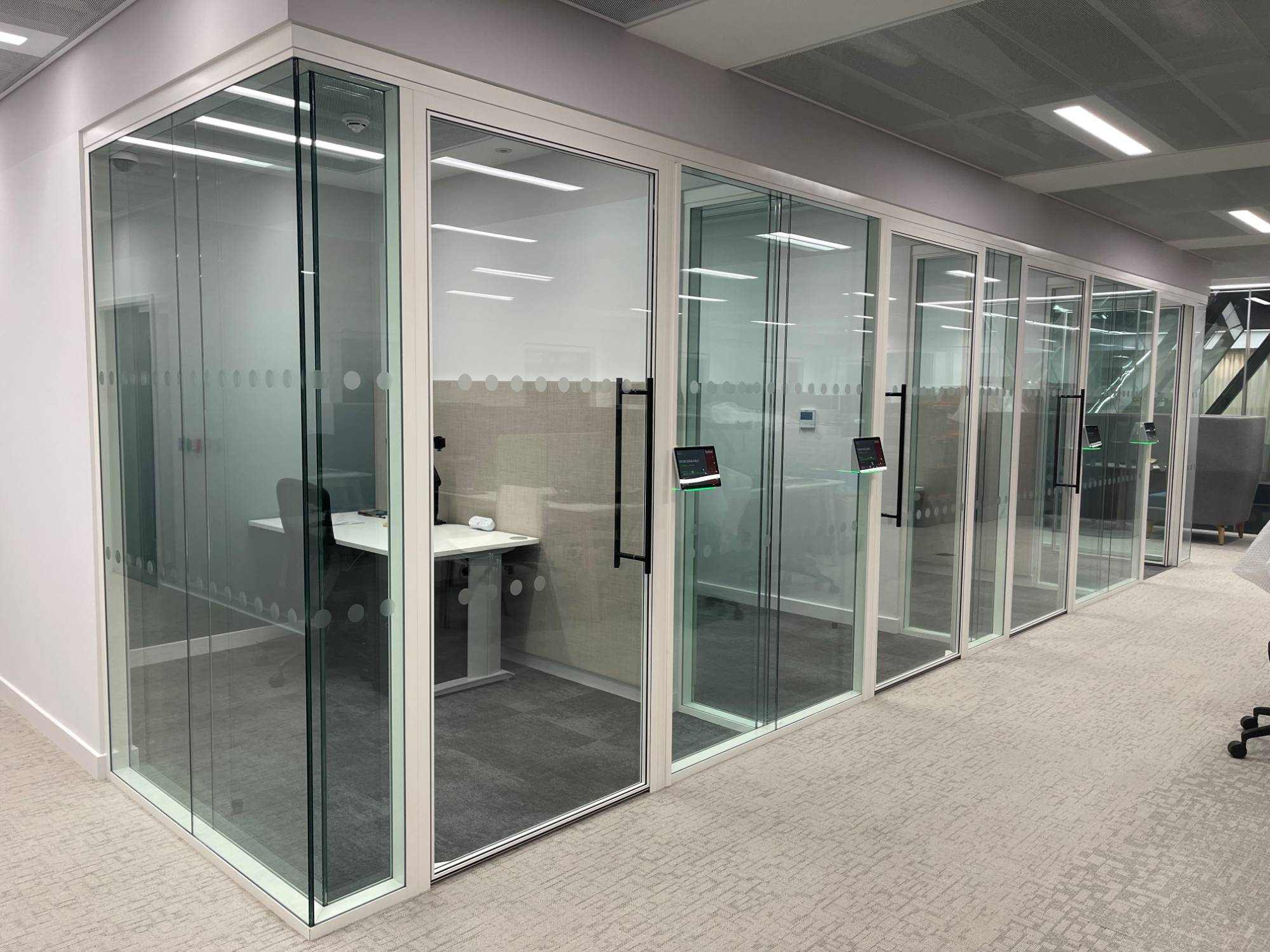 Silence Double Glazed Partitions - Office/ Meeting Space Partition Systems