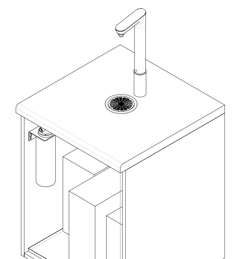 Aqua illi - Boiling, Chilled & Ambient (BCA) Water Tap - Fully Integrated Water Tap System