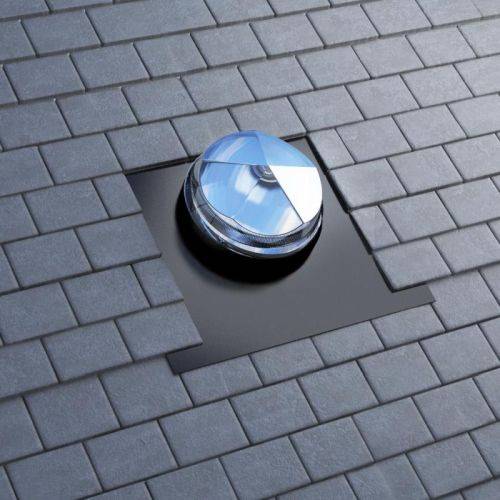 Monodraught Sunpipe for Pitched Slate Roofs - Pitched Roof Slate Tiles Sun Tunnel Kit - Rooflights, Daylight Pipes