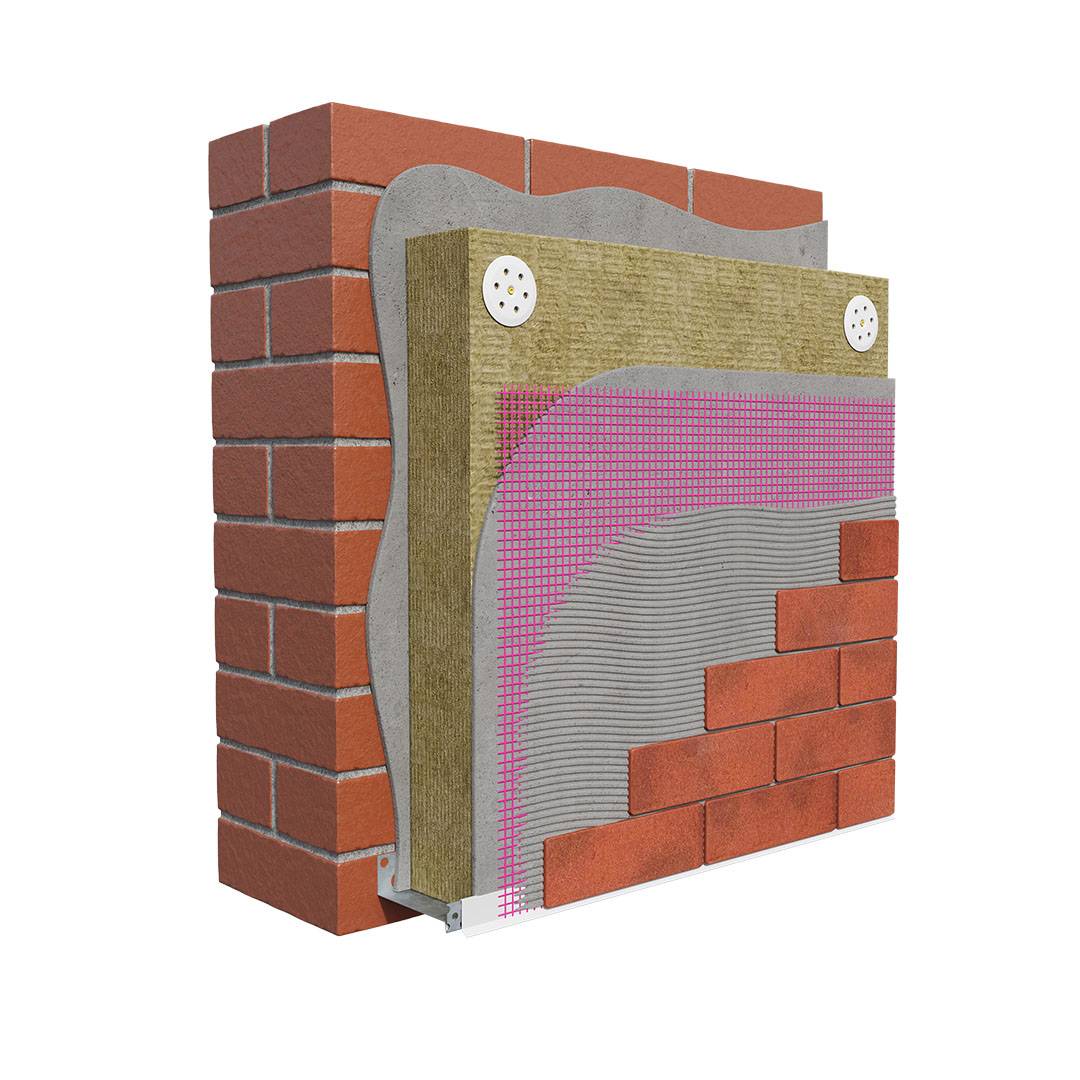 webertherm XM brick system (MFD) External Wall Insulation - External Wall Insulation
