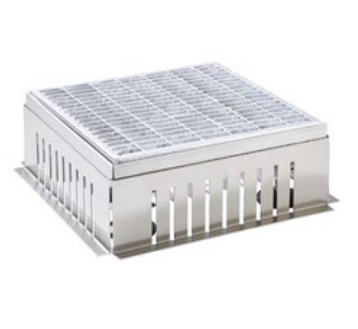 BauderGREEN GA MR Rainwater Access Covers  - Open Grate Access Cover and Frame