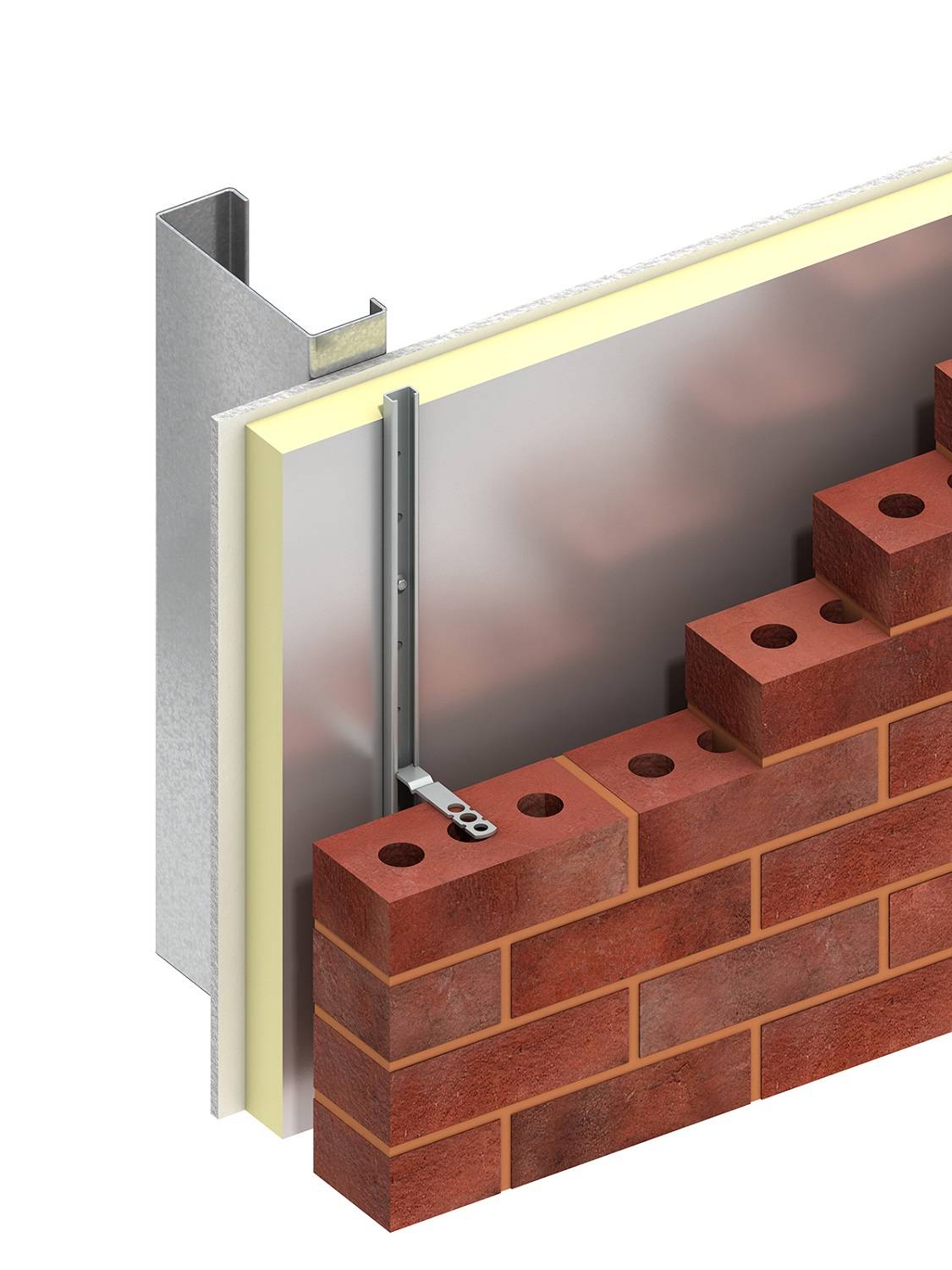Ancon 25/14 Restraint System - 24/14 Channel and SD25 Tie System