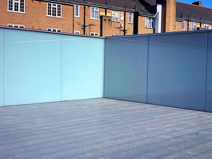 SMART Privacy Screen - Frosted Glass Balustrade Screens