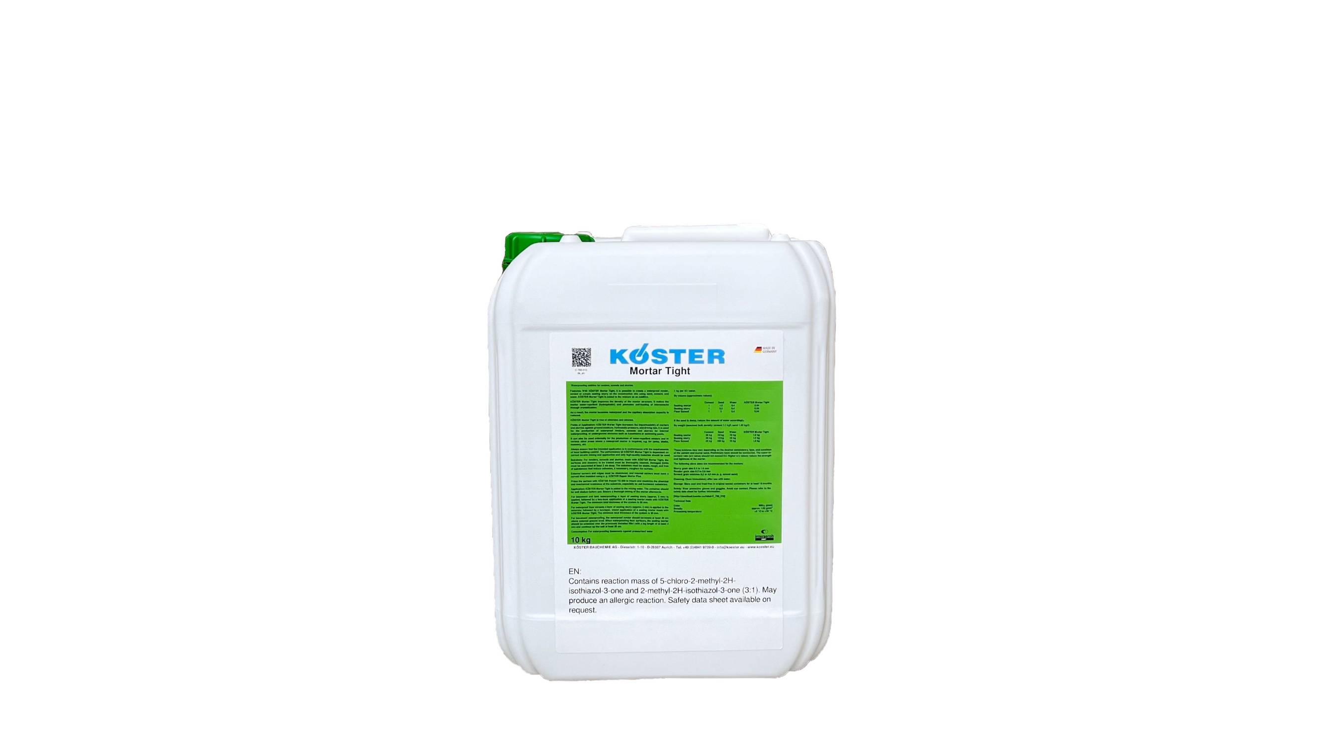 Koster Mortar Tight - Waterproofing Liquid Additive