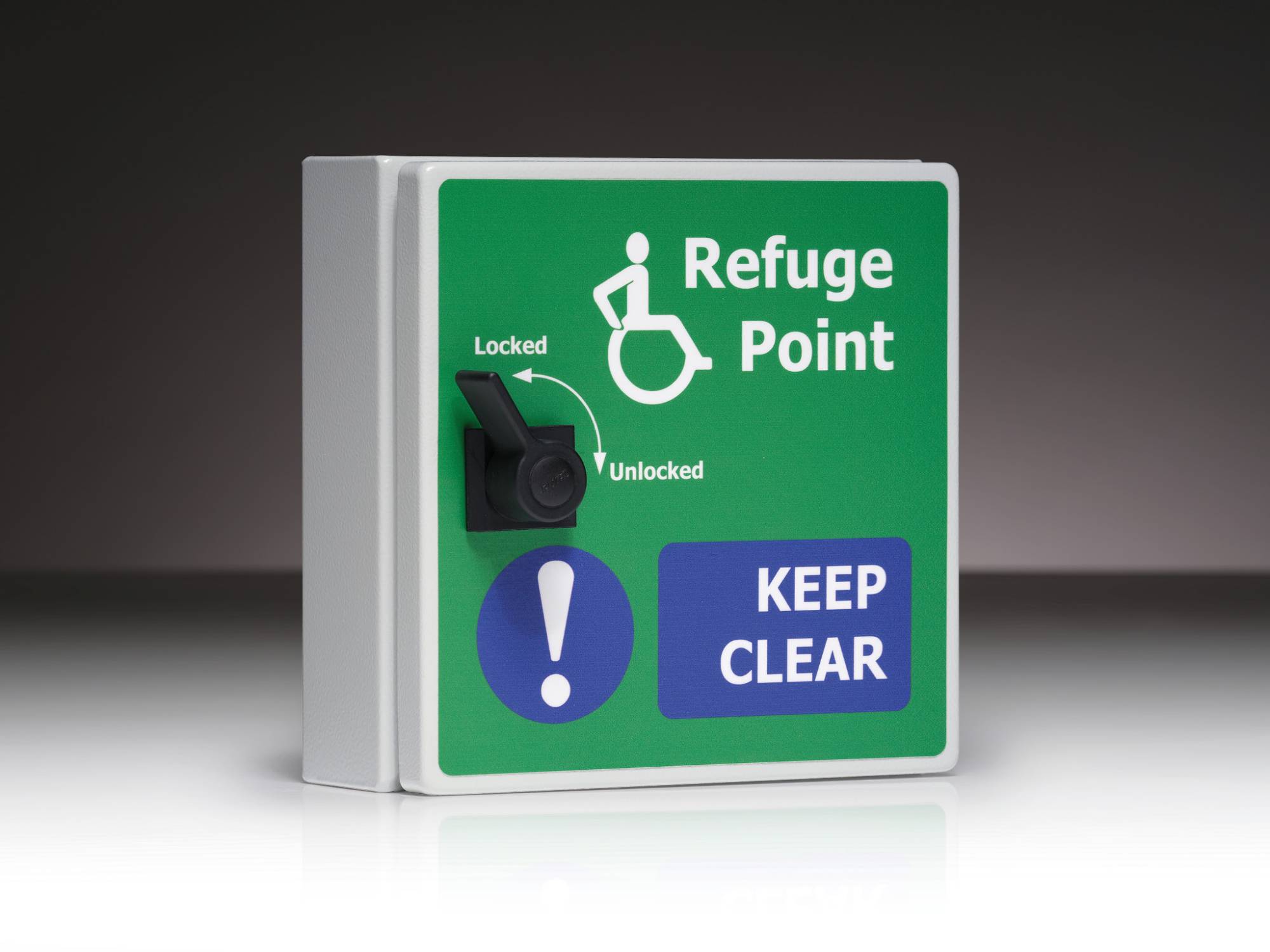 Lexicomm EVCS Weatherproof IP66 rated Type B Refuge Outstation - Type B Outstation 